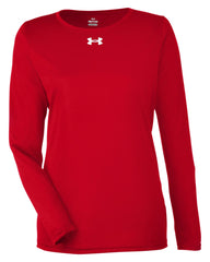 Under Armour T-shirts XS / Red/White Under Armour - Women's Team Tech Long-Sleeve T-Shirt