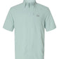 Under Armour Woven Shirts S / Enamel Blue/Clay Green Under Armour - Men's Fish Pro Hybrid Woven Short Sleeve
