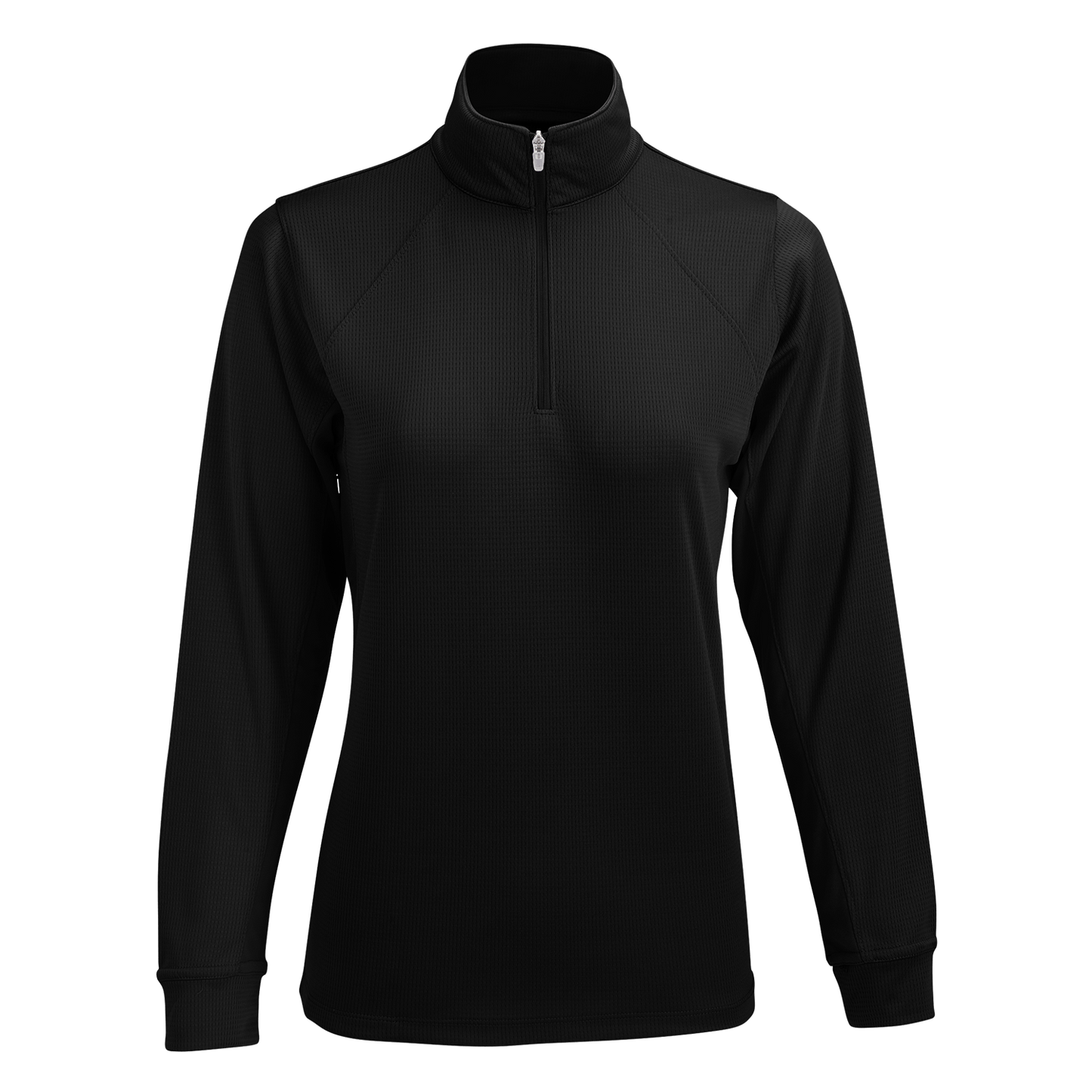Vansport Layering S / Black Vansport - Women's Mesh 1/4-Zip Tech Pullover