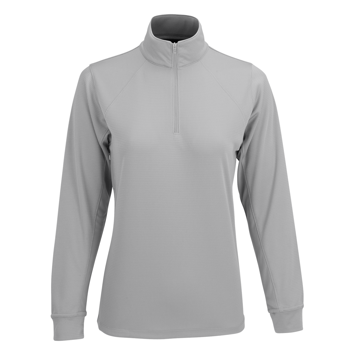 Vansport Layering S / Grey Vansport - Women's Mesh 1/4-Zip Tech Pullover