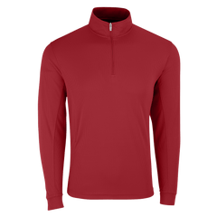 Vansport Layering S / Sport Red Vansport - Men's Mesh 1/4-Zip Tech Pullover