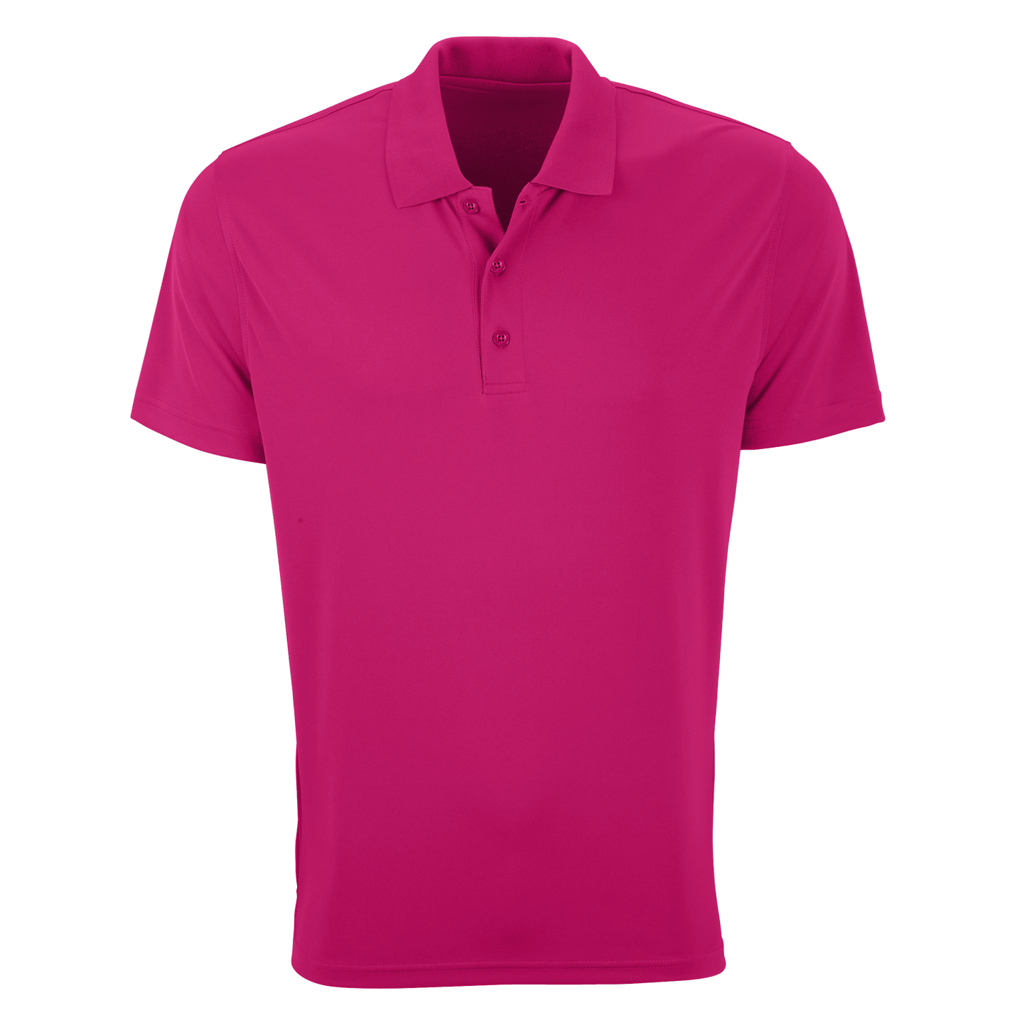 Vansport Polos S / Berry Pink Vansport - Men's Omega Solid Mesh Tech Polo