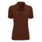 Vansport Polos S / Brown Vansport - Women's Omega Solid Mesh Tech Polo
