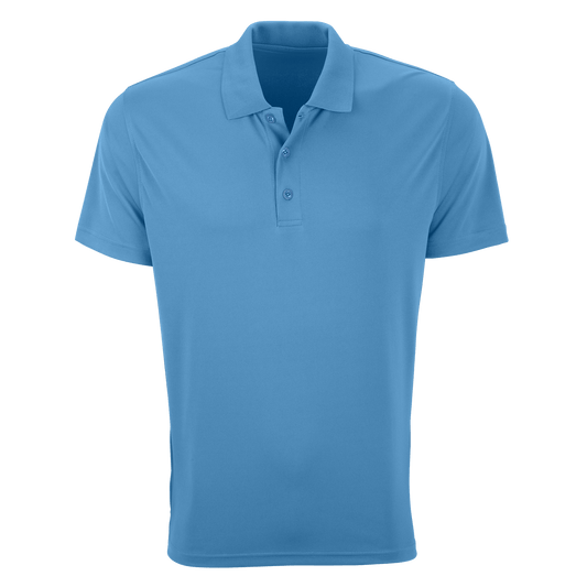 Vansport Polos S / Carolina Blue Vansport - Men's Omega Solid Mesh Tech Polo