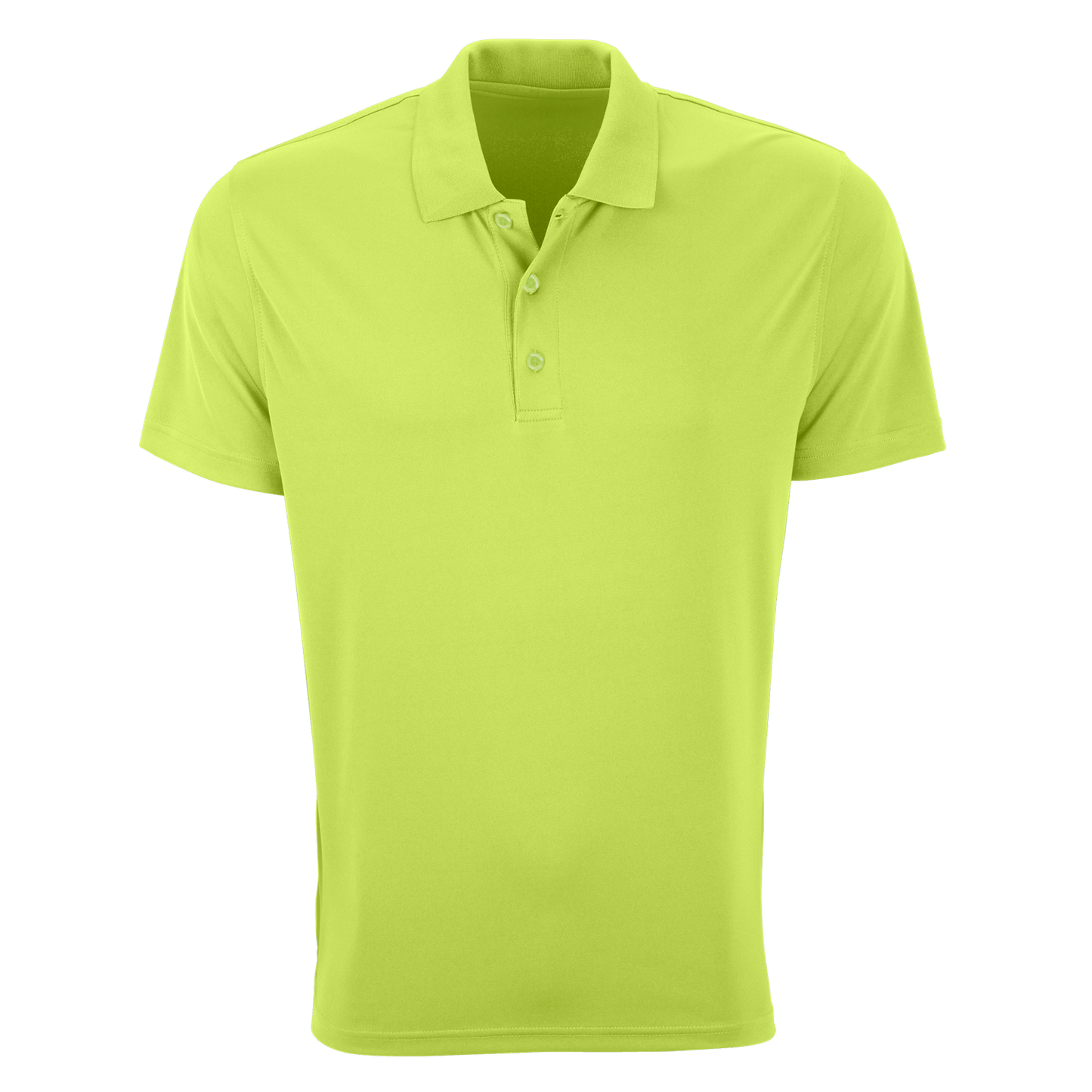 Vansport Polos S / Citron Vansport - Men's Omega Solid Mesh Tech Polo