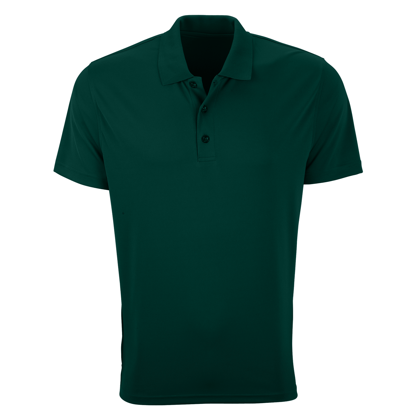 Vansport Polos S / Dark Forest Vansport - Men's Omega Solid Mesh Tech Polo