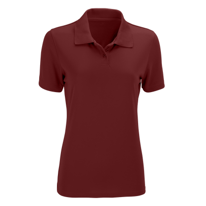 Vansport Polos S / Deep Maroon Vansport - Women's Omega Solid Mesh Tech Polo