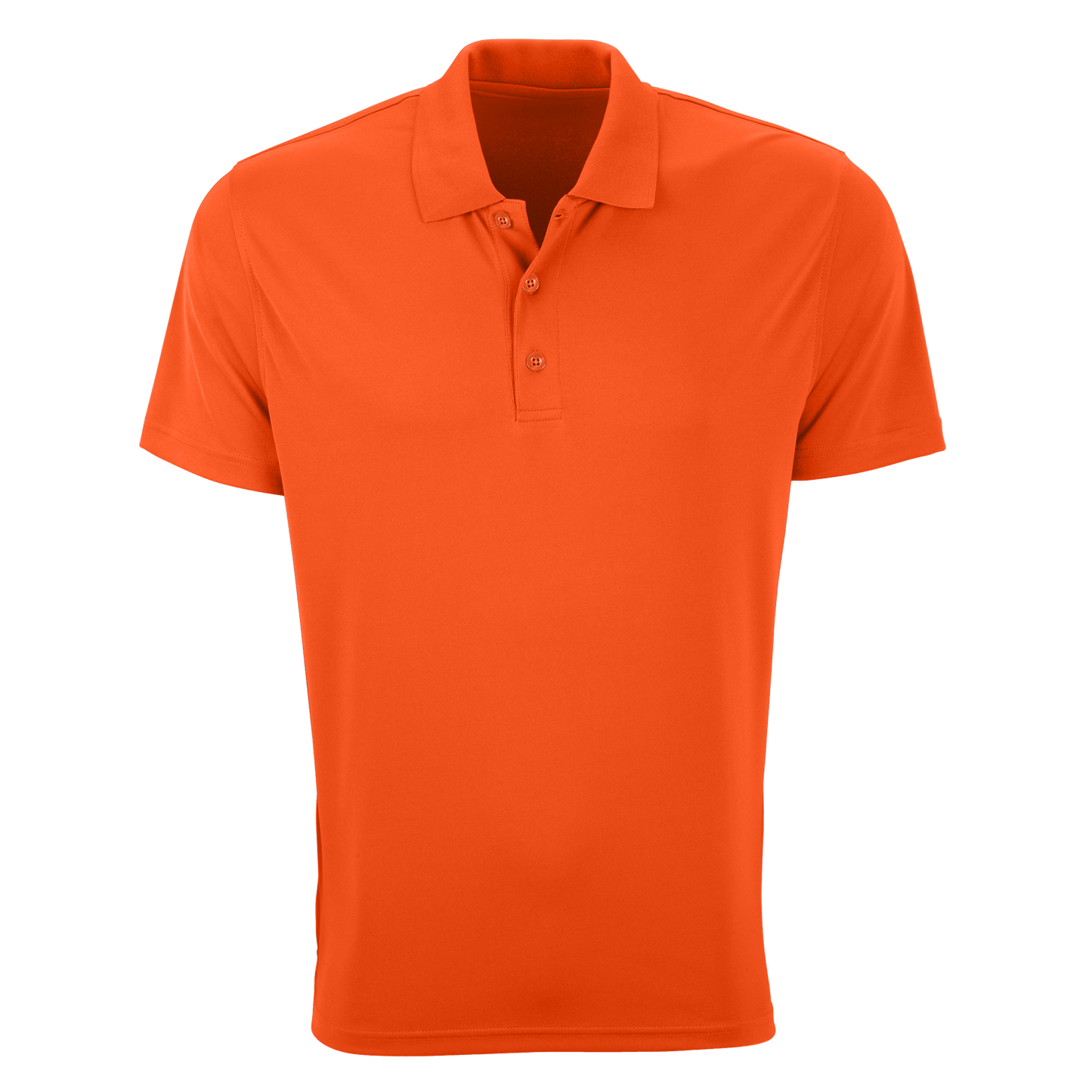 Vansport Polos S / Orange Vansport - Men's Omega Solid Mesh Tech Polo