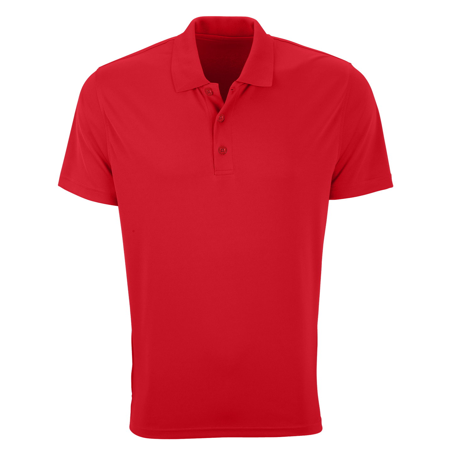 Vansport Polos S / Real Red Vansport - Men's Omega Solid Mesh Tech Polo