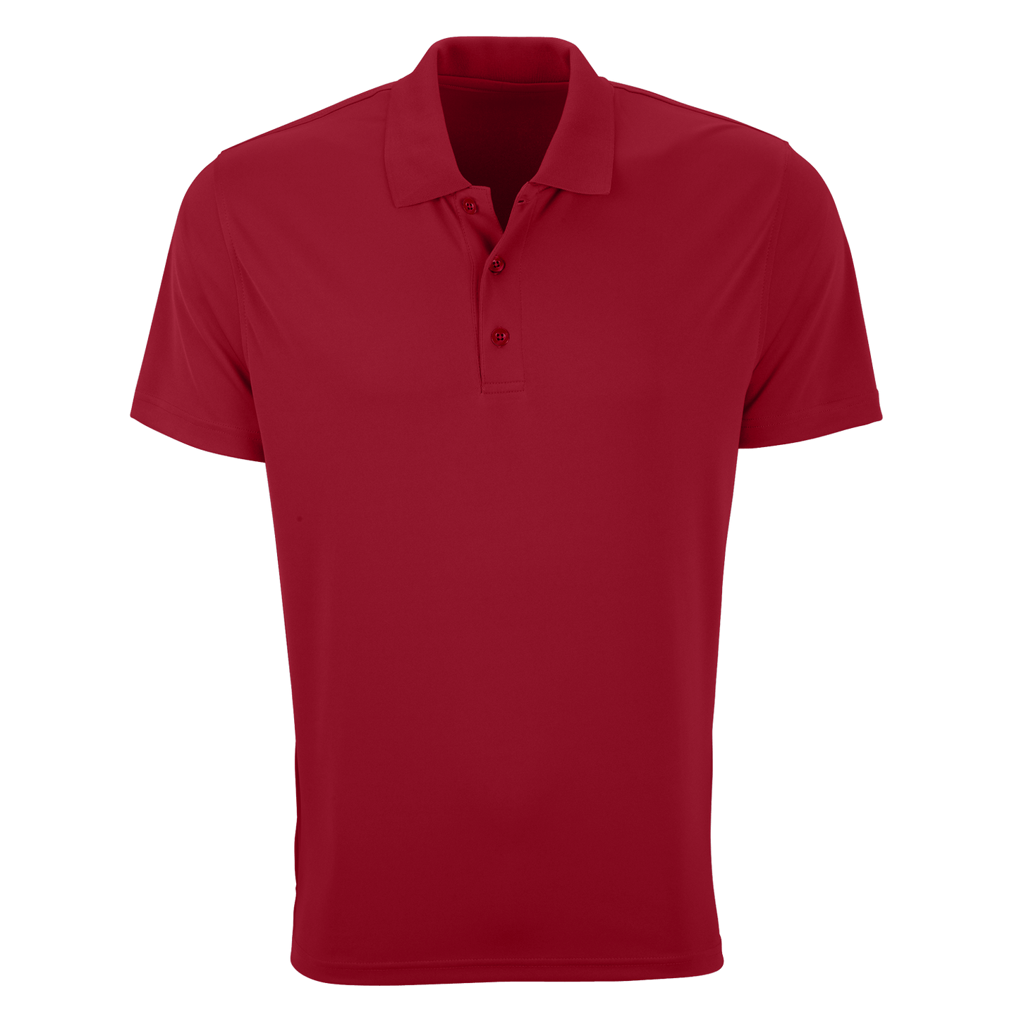 Vansport Polos S / Sport Red Vansport - Men's Omega Solid Mesh Tech Polo