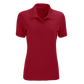Vansport Polos S / Sport Red Vansport - Women's Omega Solid Mesh Tech Polo