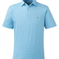 Vineyard Vines Polos S / Andros Blue Vineyard Vines - Men's Bradley Stripe Sankaty Polo