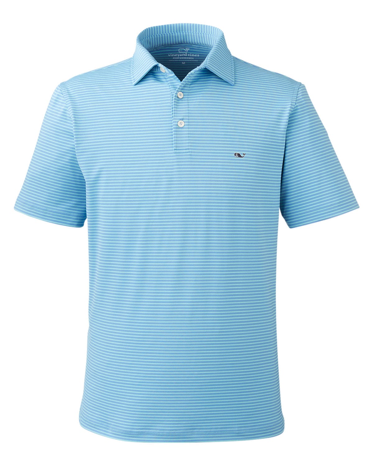 Vineyard Vines Polos S / Andros Blue Vineyard Vines - Men's Bradley Stripe Sankaty Polo