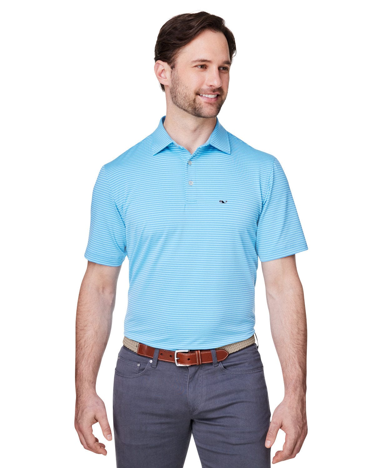 Vineyard Vines - Men's Bradley Stripe Sankaty Polo – Threadfellows