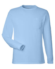 Vineyard Vines T-shirts XS / Jake Blue/Blue Blazer Vineyard Vines - Long Sleeve Pocket T-Shirt