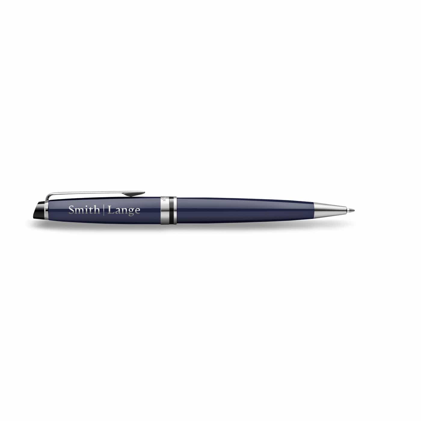 Waterman Writing Instruments One Size / Blue/Chrome Trim Waterman - Expert Ballpoint Pen (Black Ink)