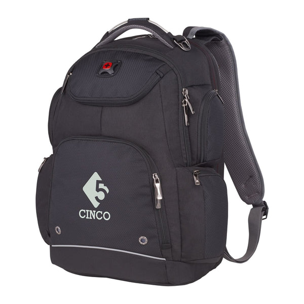 Wenger Bags One Size / Charcoal Wenger - Odyssey TSA Recycled 17" Computer Backpack