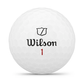 Wilson Golf Balls One Dozen / White Wilson - Custom Staff Model X White Box Dozen