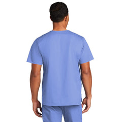 WonderWink Scrubs WonderWink - Unisex WorkFlex™ Chest Pocket V-Neck Top