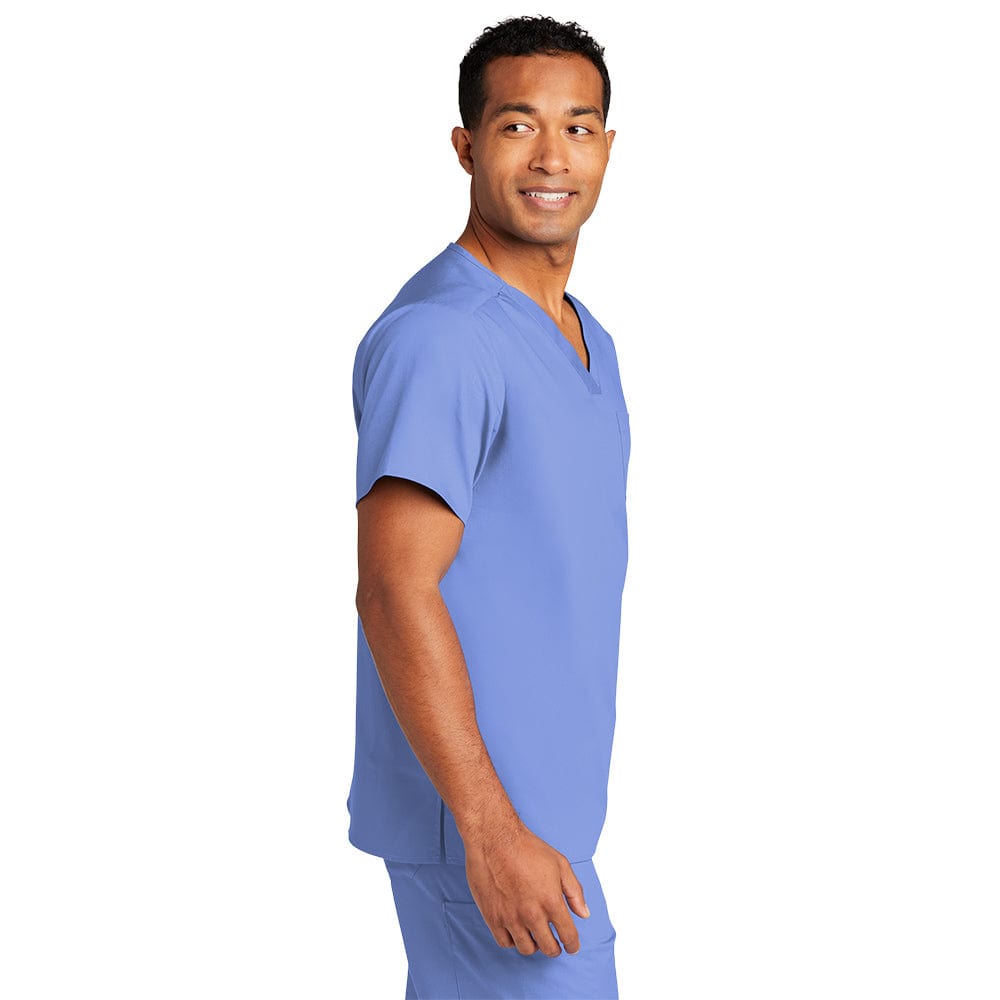 WonderWink Scrubs WonderWink - Unisex WorkFlex™ Chest Pocket V-Neck Top