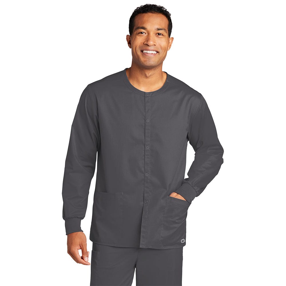 WonderWink Scrubs WonderWink - Unisex WorkFlex™ Snap-Front Scrub Jacket