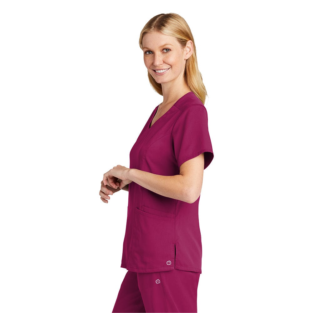WonderWink Scrubs WonderWink - Women’s Premiere Flex™ Mock Wrap Top