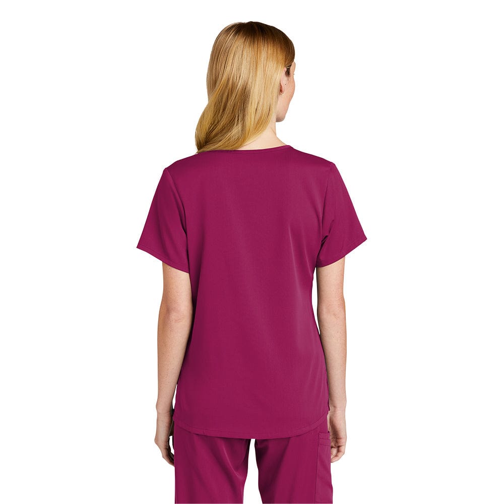 WonderWink Scrubs WonderWink - Women’s Premiere Flex™ Mock Wrap Top