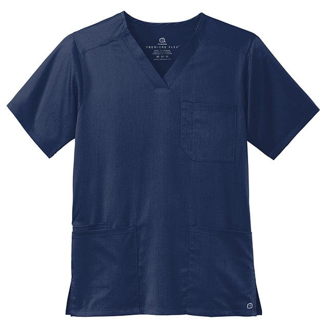 WonderWink Scrubs XS / Navy WonderWink - Men's Premiere Flex™ V-Neck Top