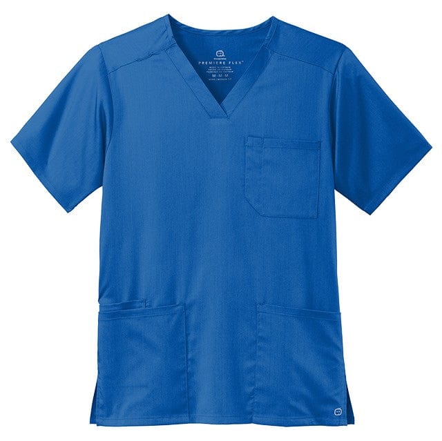 WonderWink Scrubs XS / Royal WonderWink - Men's Premiere Flex™ V-Neck Top