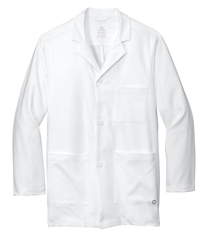 WonderWink Scrubs XS / White WonderWink - Men's Consultation Lab Coat
