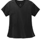 WonderWink Scrubs XXS / Black WonderWink - Women’s Premiere Flex™ Mock Wrap Top