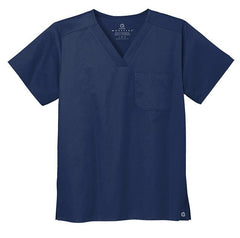 WonderWink Scrubs XXS / Navy WonderWink - Unisex WorkFlex™ Chest Pocket V-Neck Top