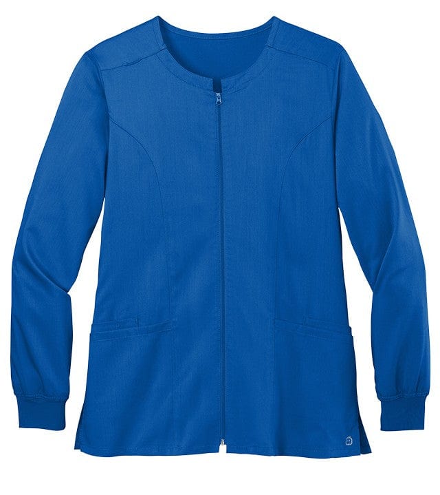 WonderWink Scrubs XXS / Royal WonderWink - Women’s Premiere Flex™ Full-Zip Scrub Jacket