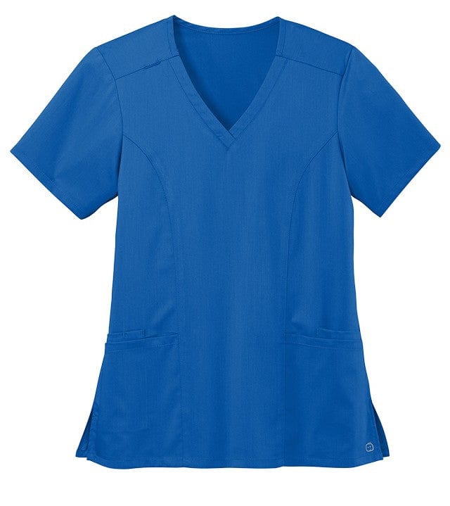 WonderWink Scrubs XXS / Royal WonderWink - Women’s Premiere Flex™ V-Neck Top