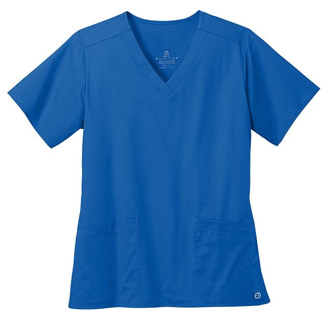 WonderWink Scrubs XXS / Royal WonderWink - Women's WorkFlex™ V-Neck Top