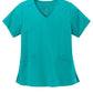 WonderWink Scrubs XXS / Teal Blue WonderWink - Women’s Premiere Flex™ Mock Wrap Top
