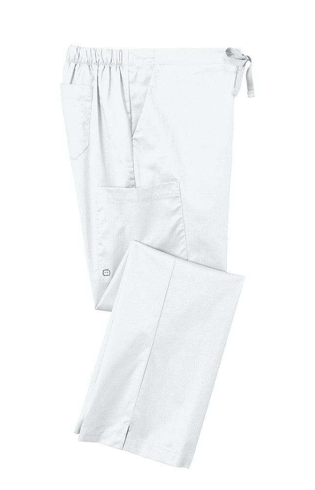 WonderWink Scrubs XXS / White WonderWink - Women's WorkFlex™ Flare Leg Cargo Pant