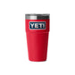 YETI 20oz / Red-Badge YETI - Red, White & Blue Rambler 20oz Stackable Cup w/ Magslider Lid