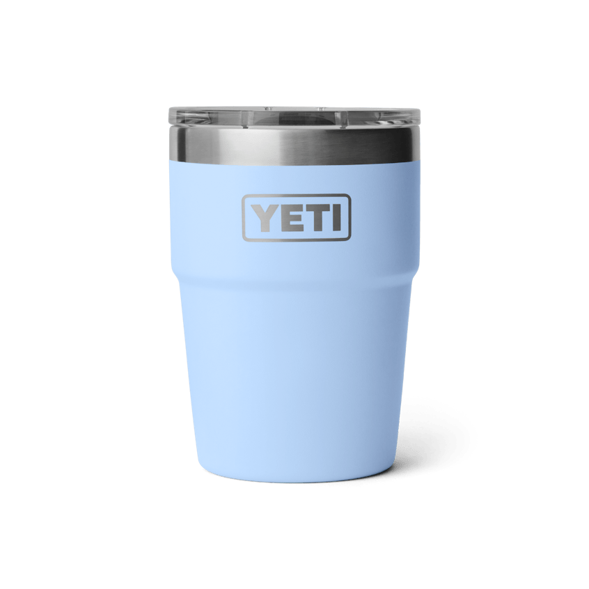 YETI Accessories 16oz / Big Sky Blue YETI - Rambler 16oz Stackable Cup w/ Magslider Lid