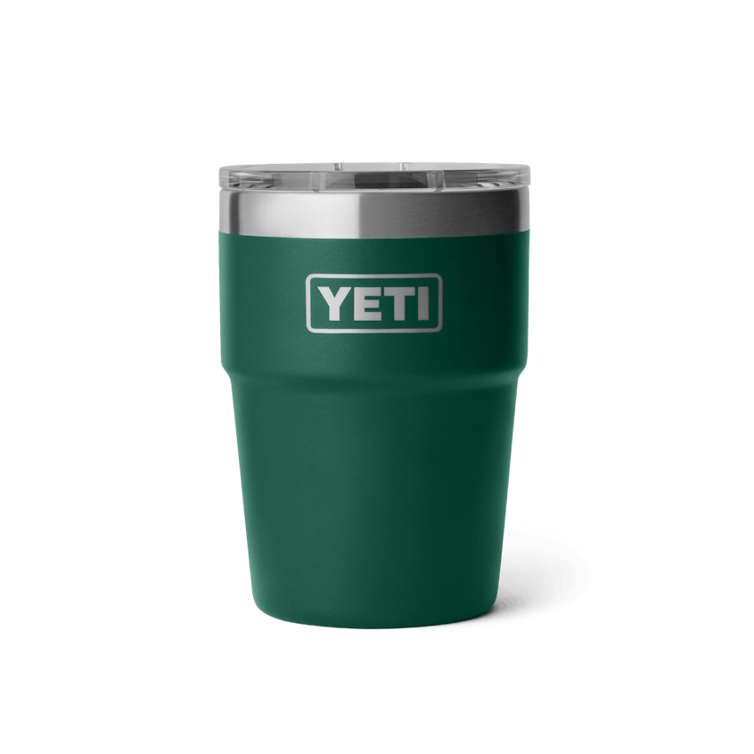 YETI Accessories 16oz / Black Forest Green YETI - Rambler 16oz Stackable Cup w/ Magslider Lid