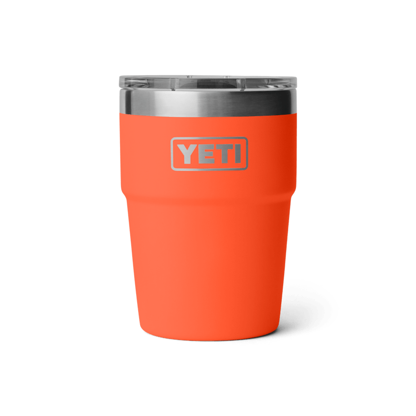 YETI Accessories 16oz / Papaya YETI - Rambler 16oz Stackable Cup w/ Magslider Lid