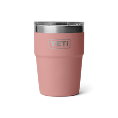 YETI Accessories 16oz / Sandstone Pink YETI - Rambler 16oz Stackable Cup w/ Magslider Lid