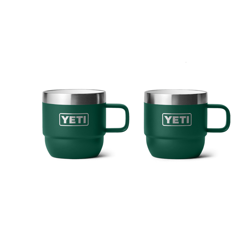 YETI Accessories 4oz / Black Forest Green YETI - Rambler 4oz Stackable Cups Set