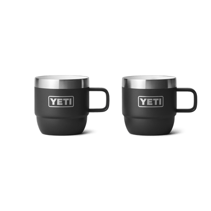 YETI Accessories 6oz / Black YETI - Rambler 6oz Stackable Mugs Set