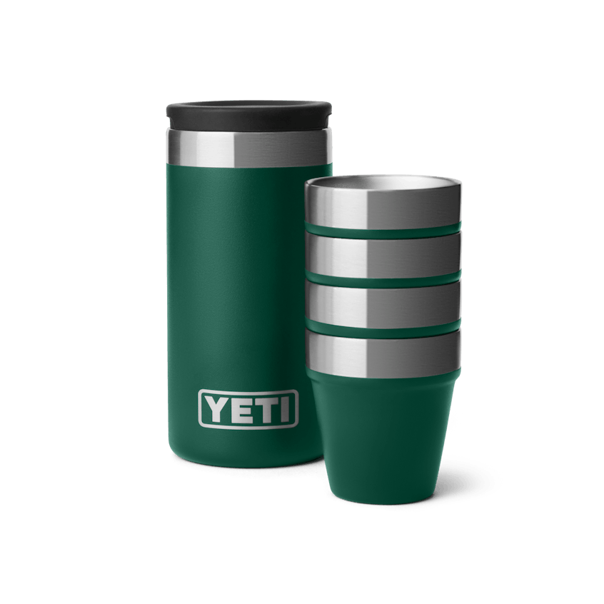 YETI Accessories One Size / Black Forest Green YETI - Shot Glasses w/ Carrying Case