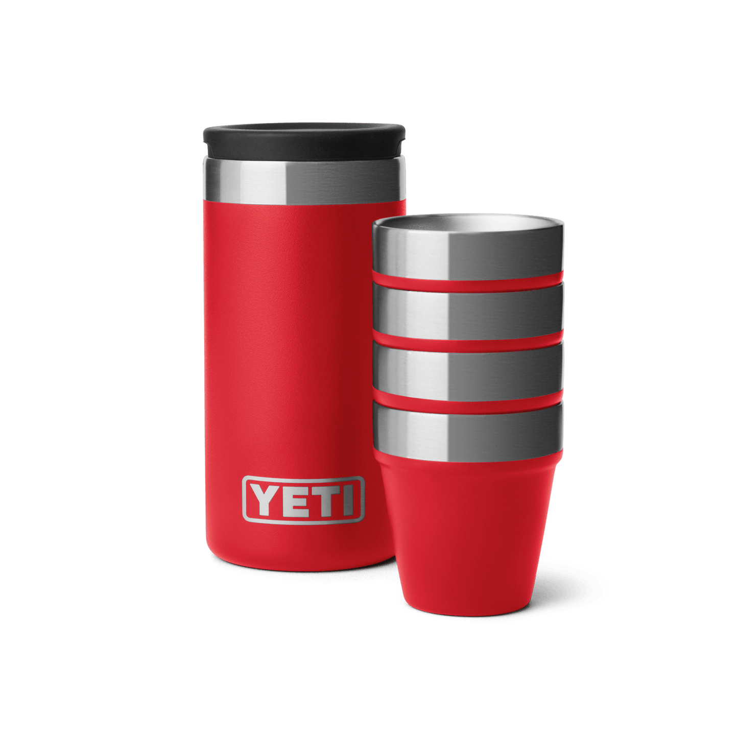 YETI Accessories One Size / Rescue Red YETI - Shot Glasses w/ Carrying Case