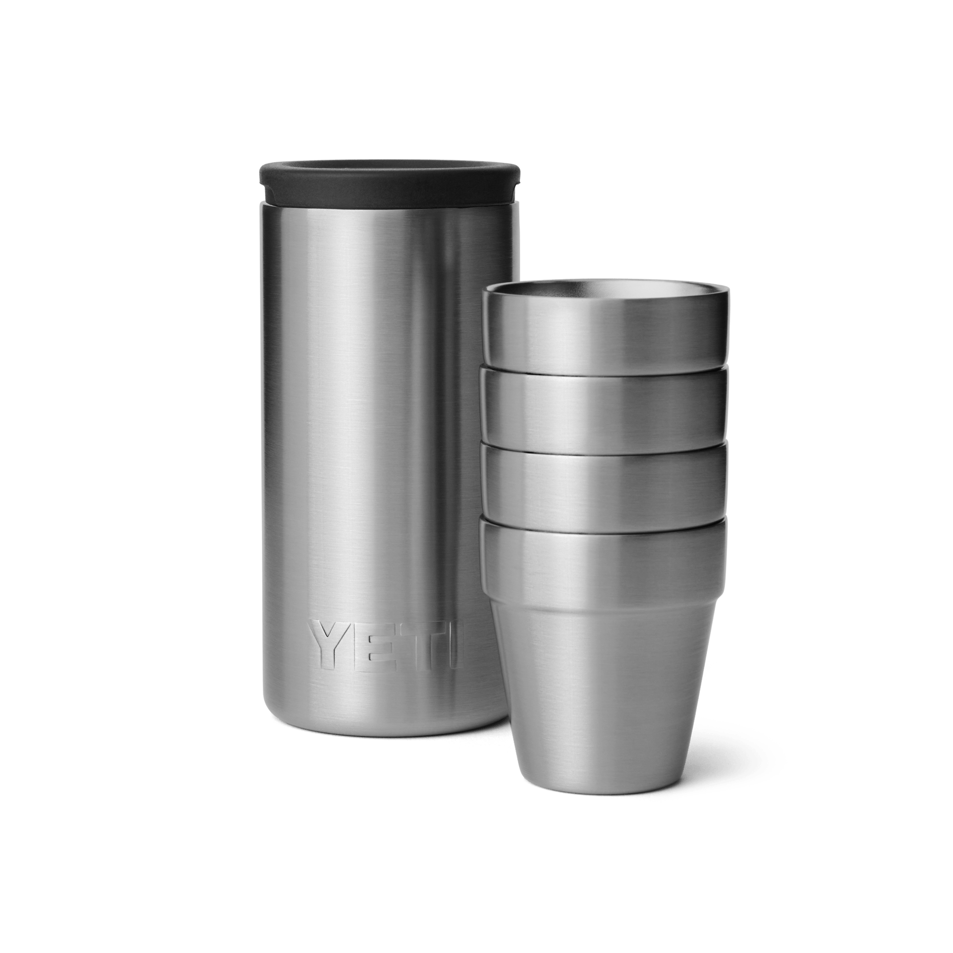 YETI Accessories One Size / Stainless YETI - Shot Glasses w/ Carrying Case