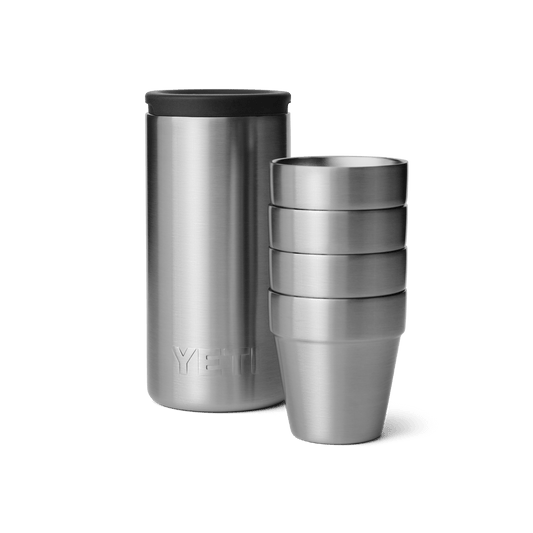 YETI Accessories One Size / Stainless YETI - Shot Glasses w/ Carrying Case