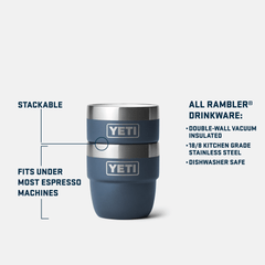 YETI Accessories YETI - Rambler 4oz Stackable Cups Set