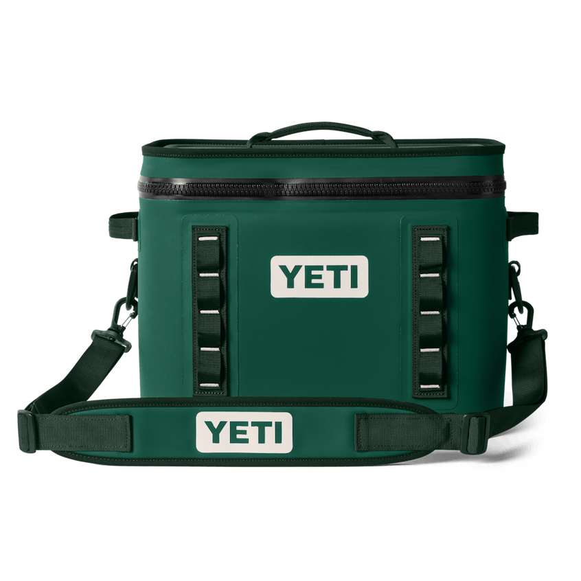 YETI Hopper Flip 18 Soft Cooler Black Forest Green